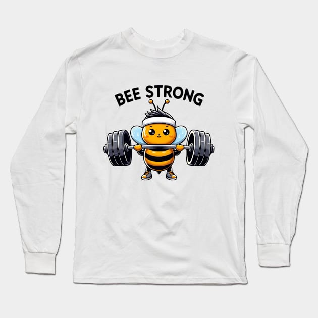 Bee Strong Long Sleeve T-Shirt by ARTFULATTIRES